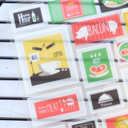Bon Appetit Diary Deco Stickers5