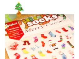 Daisyland Stickers Christmas Socks3
