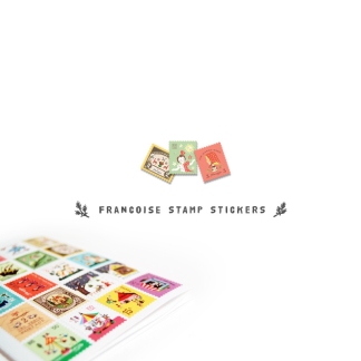 Francoise Stamp Stickers