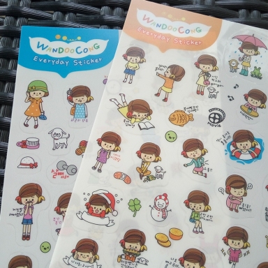 WanDooCong Everyday Diary Deco Stickers1