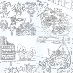 Italy Travel Coloring Book2