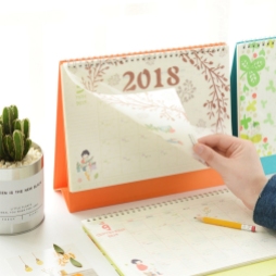 Flower Girl 2018 Desk Calendar2