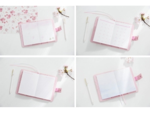 Sakura Season Leather Planner Box Set5