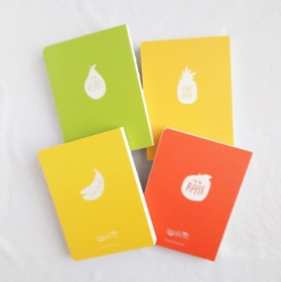 Sweet Fruit Style Mixed Notebook1