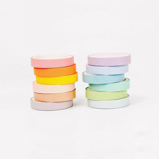 Masking Tape Macarons 12 Color Set4