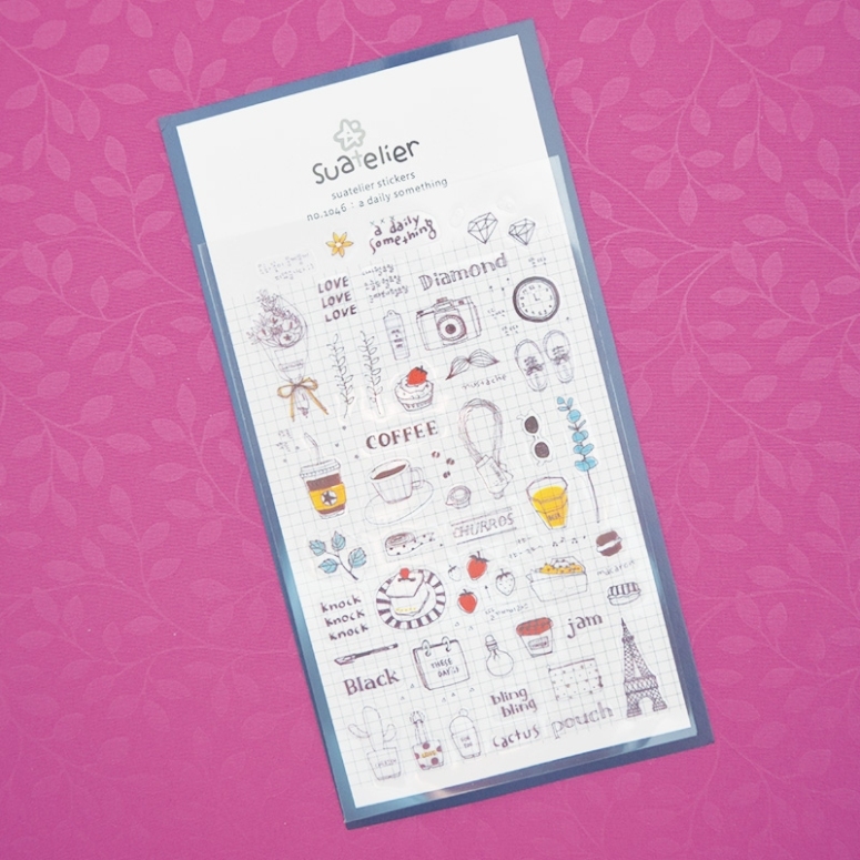 Suatelier Daily Something Diary Deco Stickers