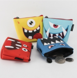 Cute Star Scary Monster Coin Pouch2